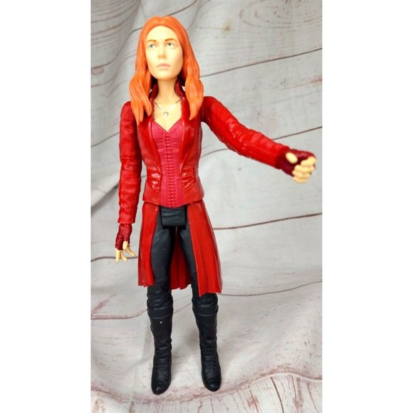 2017 Marvel Hasbro Avengers Infinity War Scarlet The Witch Titan Hero Series - Picture 3 of 12